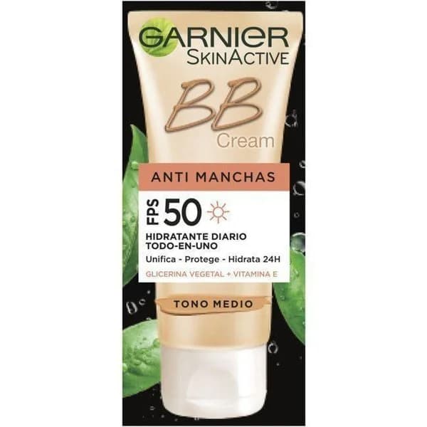 Bb cream medio antimanchas Fps 50 SKIN ACTIVE, tubo 50 ml - 1 ud - Imagen del producto en Findit