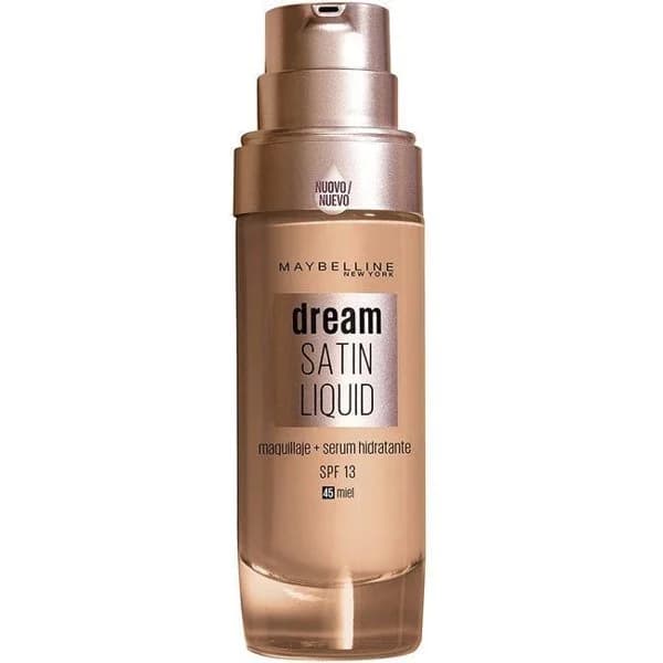 Maquillaje serum Dream Satin 45 Miel MAYBELLINE, pack 1 ud - 1 ud - Imagen del producto en Findit