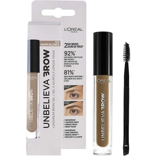 Gel de cejas Unbelieva brow 103 rubia L'OREAL, pack 1 ud. - 1 ud - Imagen del producto en Findit
