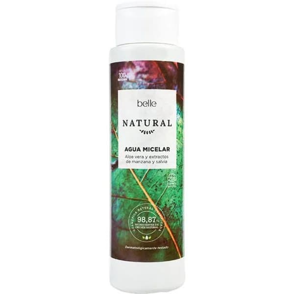 Agua micelar facial BELLE NATURAL, bote 400 ml - 1 ud - Imagen del producto en Findit