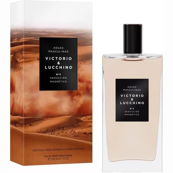 Colonia para hombre Aguas Masculinas Nº3 V&L, vaporizador 150 ml - 1 ud - Imagen del producto en Findit