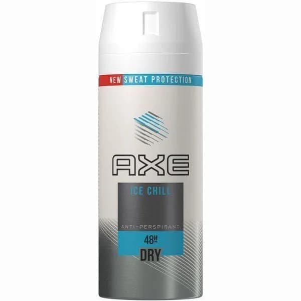 Desodorante para hombre Ice Chill Dry AXE, spray 150 ml - 1 ud - Imagen del producto en Findit
