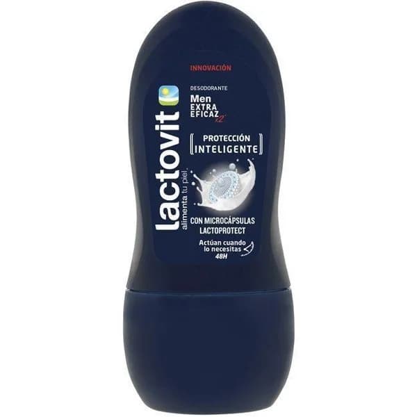 Desodorante para hombre LACTOVIT, roll on 50 ml - 1 ud - Imagen del producto en Findit