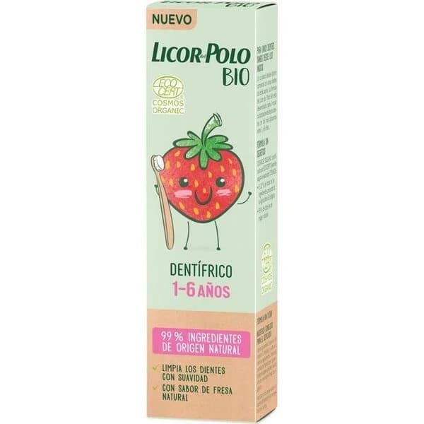 Dentífrico Bio infantil 1-6 años LICOR DEL POLO, tubo 50 ml - 1 ud - Imagen del producto en Findit