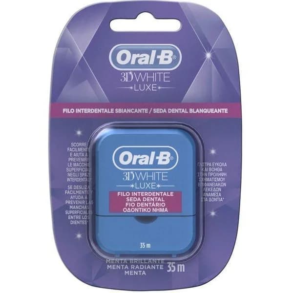 Seda dental 3D White ORAL-B, caja 35 m - 1 ud - Imagen del producto en Findit