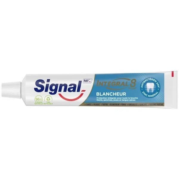 Dentífrico integral8 blanqueador SIGNAL, tubo 75 ml - 1 ud - Imagen del producto en Findit