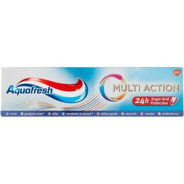 Dentífrico multi action AQUAFRESH, tubo 75 ml - 1 ud - Imagen del producto en Findit