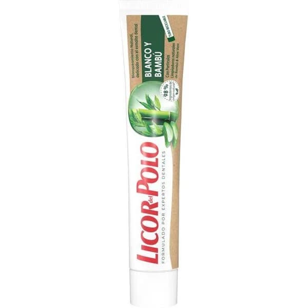 Dentífrico blanco&bambu LICOR DEL POLO, tubo 75 ml - 1 ud - Imagen del producto en Findit