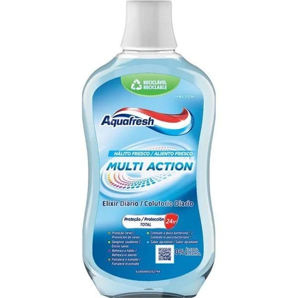 Enjuague multiaction AQUAFRESH, botella 500 ml - 1 ud - Imagen del producto en Findit