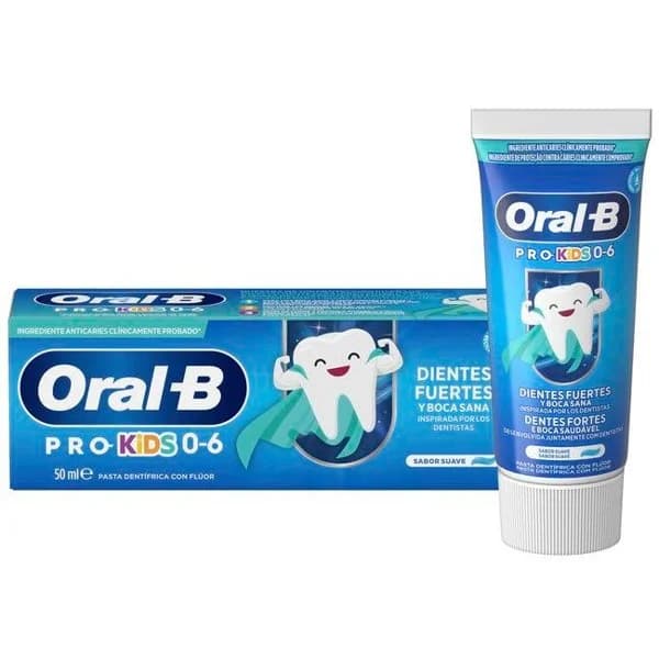 Dentífrico Pro Kids (3-5 años) ORAL-B, tubo 50 ml - 1 ud - Imagen del producto en Findit