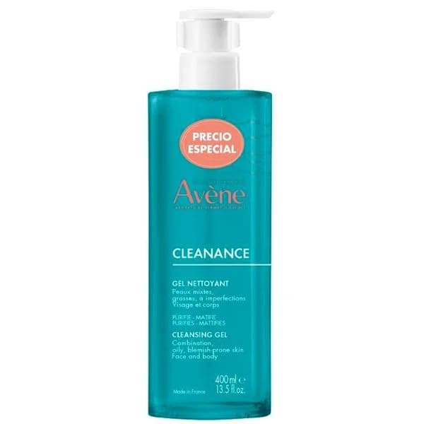 Gel limpieza AVÉNE CLEANANCE, dosificador 400 ml - 1 ud - Imagen del producto en Findit