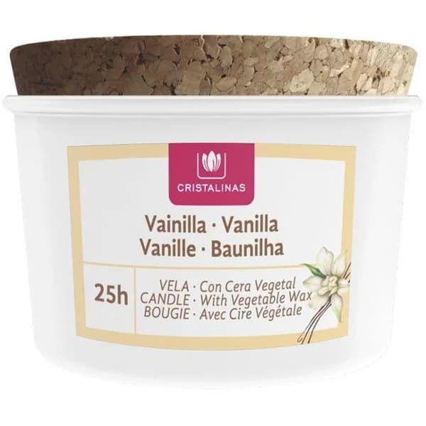 Ambientador vela vainilla CRISTALINAS, pack 1 ud - 1 ud - Imagen del producto en Findit