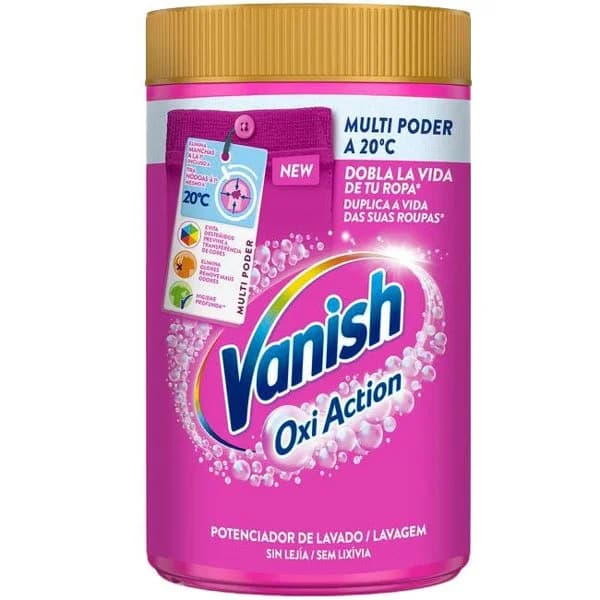 Quitamanchas en polvo color VANISH, bote 1,45 kg - 1 ud - Imagen del producto en Findit