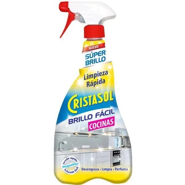 Limpiador para cocina brillo fácil CRISTASOL, botella 750 ml - 0.75 l - Imagen del producto en Findit