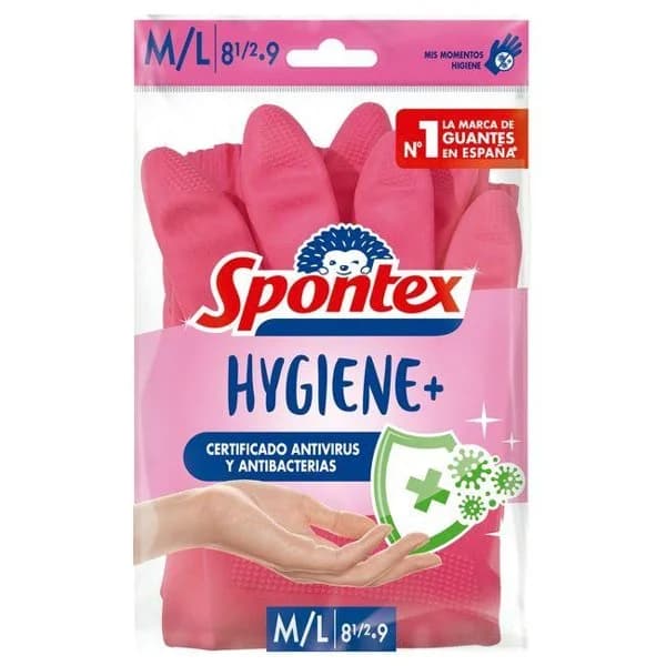 Guantes Hygiene Talla M/L SPONTEX, pack 1 par - 1 ud - Imagen del producto en Findit