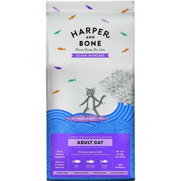 Alimento gato recetas de mar HARPER&BONE, bolsa 1,5 kg - 1 ud - Imagen del producto en Findit