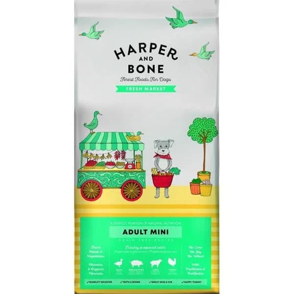 Alimento perro mini recetas de mercado HARPER&BONE, bolsa 1,5 kg - 1 ud - Imagen del producto en Findit