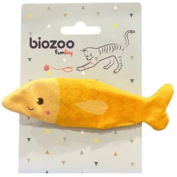 Juguete pez sonido para gato BIOZOO, 1 ud - 1 ud - Imagen del producto en Findit