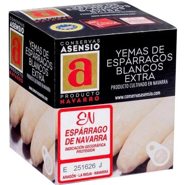 Yemas de espárrago extras IGP ASENSIO, lata 135 g - 0.14 kg - Imagen del producto en Findit