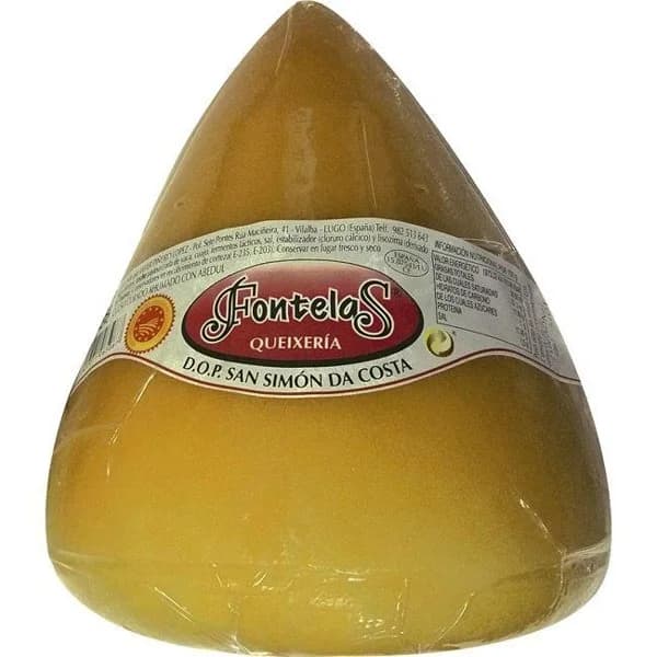 Queso S. Simón D.O. AS FONTELLAS, cuña aprox. 580 g - 1 ud - Imagen del producto en Findit