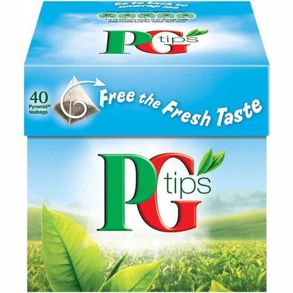 Tea PG TIPS, caja 40 sobres - 1 ud - Imagen del producto en Findit