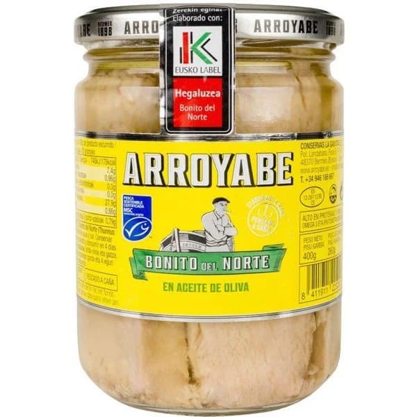 Bonito ARROYABE, frasco 400 g - 1 ud - Imagen del producto en Findit