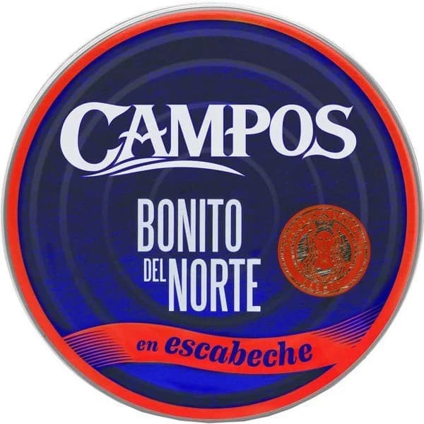 Bonito en escabeche CAMPOS, lata 266 g - 1 ud - Imagen del producto en Findit