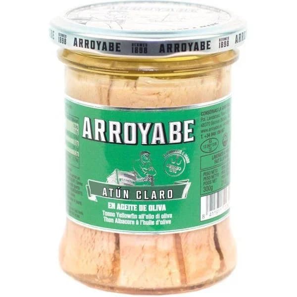 Atún claro en aceite ARROYABE, frasco 300 g - 1 ud - Imagen del producto en Findit