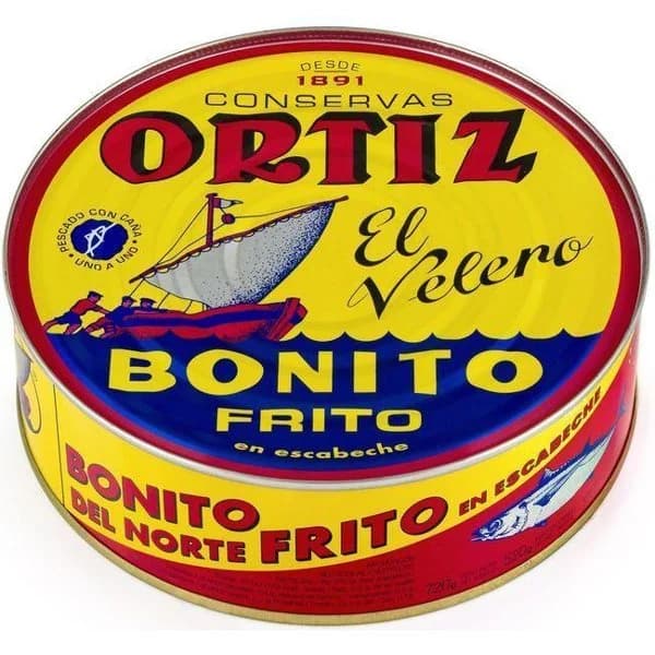 Bonito del Norte frito en escabeche ORTIZ, lata 720 g - 1 ud - Imagen del producto en Findit