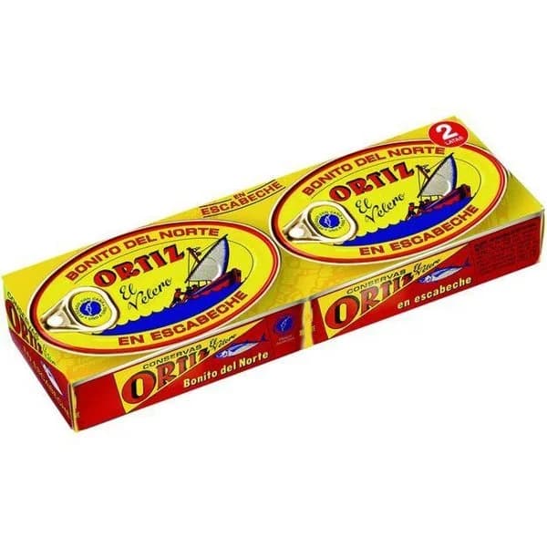 Bonito del Norte en escabeche ORTIZ, pack 2x112 g - 1 ud - Imagen del producto en Findit