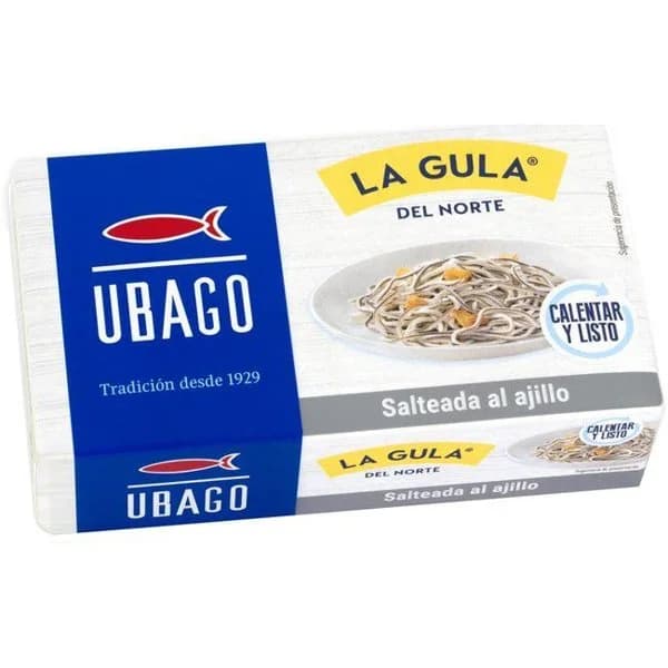 Gulas al ajillo UBAGO, lata 110 g - 1 ud - Imagen del producto en Findit
