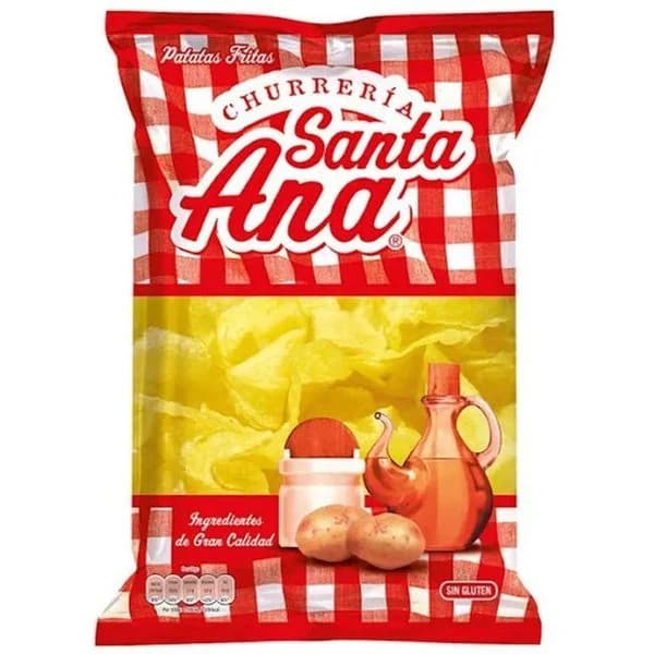Patatas fritas churrería SANTA ANA, bolsa 280 g - 1 ud - Imagen del producto en Findit