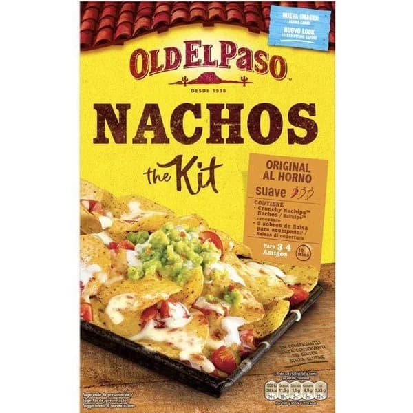 Nachos Kit salsa-nachos OLD EL PASO, caja 505 g - 1 ud - Imagen del producto en Findit