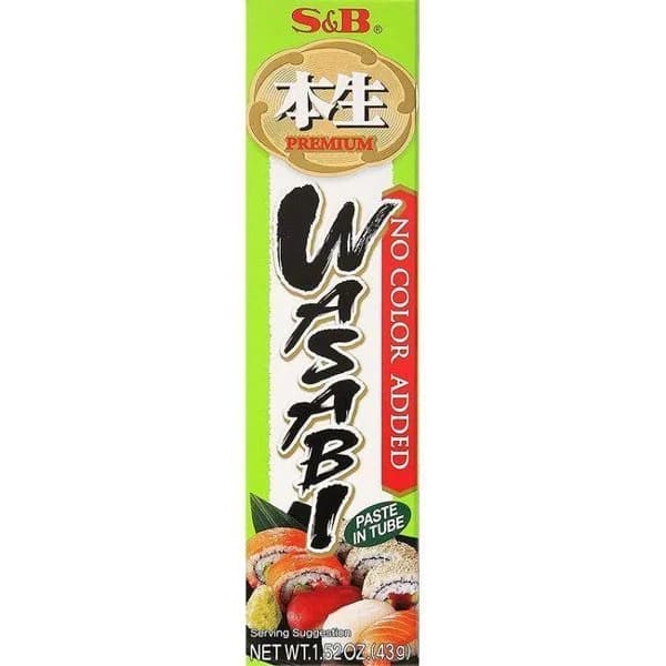 Wasabi paste S&B, caja 43 g - 1 ud - Imagen del producto en Findit