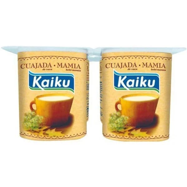 Cuajada de vaca KAIKU, pack 4x125 g - 1 ud - Imagen del producto en Findit