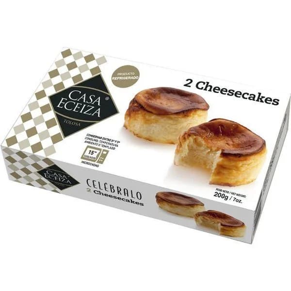 Cheesecakes CASA ECEIZA, pack 2x100 g - 1 ud - Imagen del producto en Findit