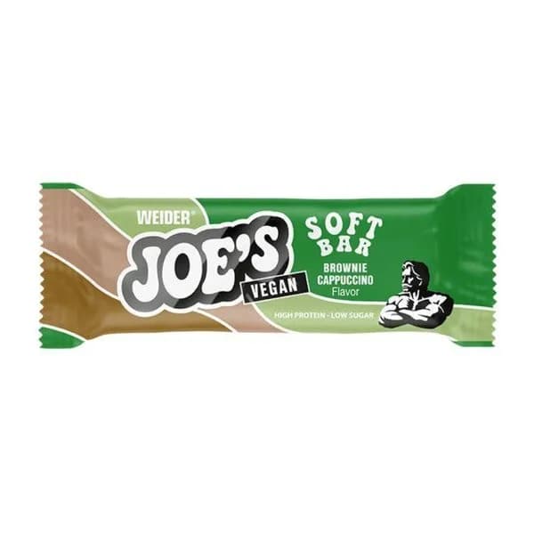 Barrita proteica brownie cappuccino Joe's Vegan WEIDER, 50 g - 1 ud - Imagen del producto en Findit