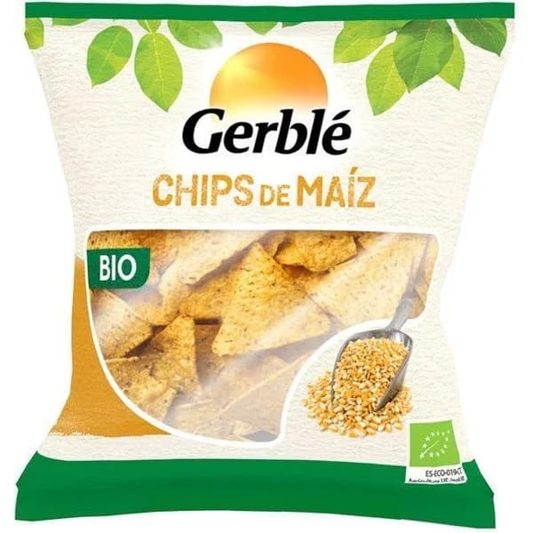 Snacks bio maíz GERBLE BIO, bolsa 75 g - 1 ud - Imagen del producto en Findit