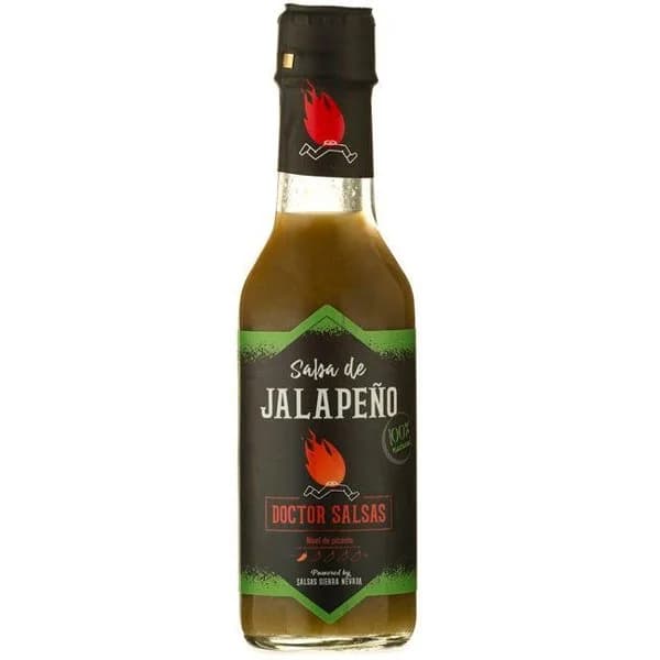 Salsa picante suave chile jalapeño DOCTOR SALSAS, frasco 150 ml - 1 ud - Imagen del producto en Findit