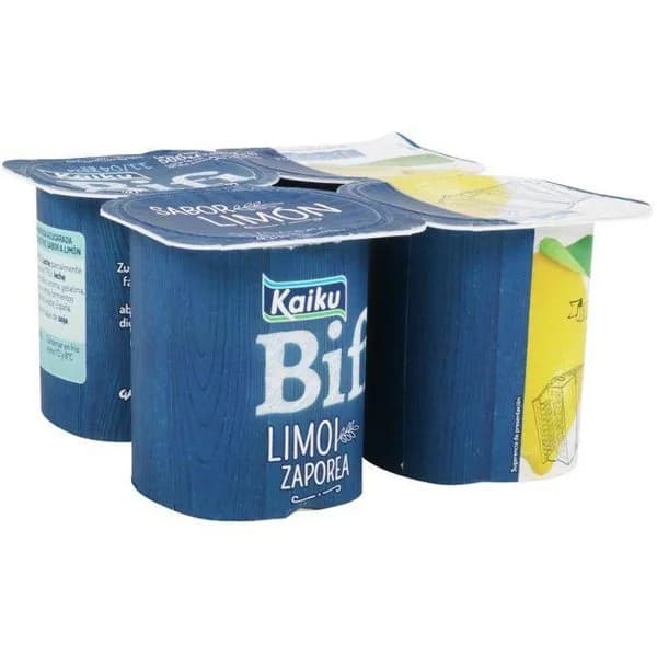 Yogur Bifi Activium sabor limón KAIKU, pack 4x125 g - 1 ud - Imagen del producto en Findit