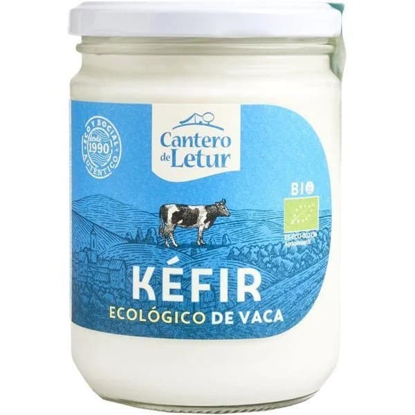 kéfir de vaca natural CANTERO de LETUR, frasco 420 g - 1 ud - Imagen del producto en Findit