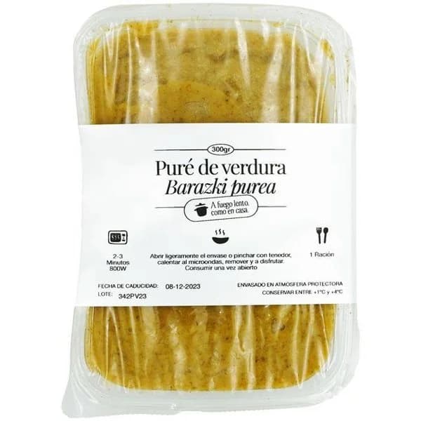Pure de verdura COCINA MAGUI, bandeja 300 g - 1 ud - Imagen del producto en Findit