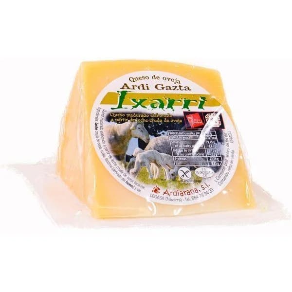 Queso de oveja artesano IXARRI, cuña aprox. 250 g - 1 ud - Imagen del producto en Findit