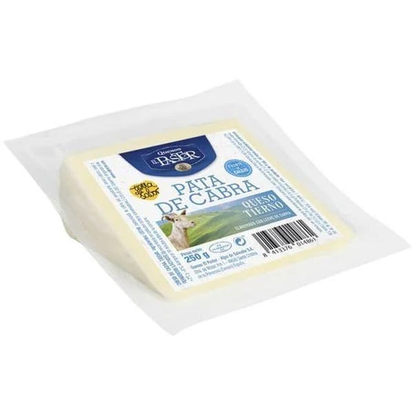 Queso tierno de cabra EL PASTOR,  cuña 250 g - 1 ud - Imagen del producto en Findit
