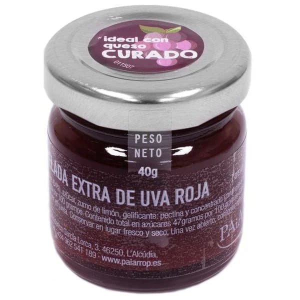 Dulce de uva roja, PAIARROP, frasco 40 g - 1 ud - Imagen del producto en Findit