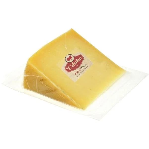 Queso de oveja de leche cruda natural UDABE, cuña 250 g - 1 ud - Imagen del producto en Findit