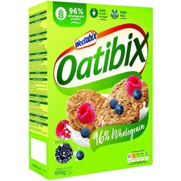 Cereales de avena OATIBIX, caja 600 g - 1 ud - Imagen del producto en Findit