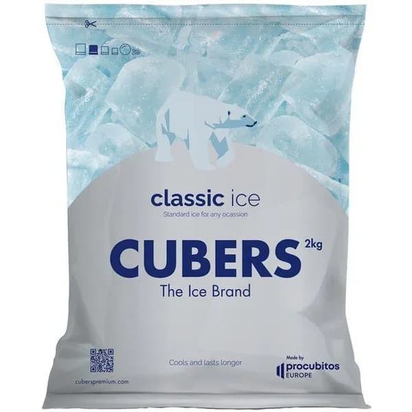Cubitos de hielo macizo, bolsa 2 kg - 2 kg - Imagen del producto en Findit