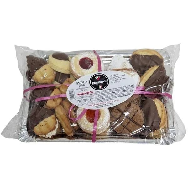 Pastas de té EUSKASOL, bandeja 500 g - 1 ud - Imagen del producto en Findit