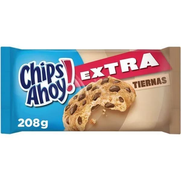 Galleta extra tierna CHIPS AHOY!, paquete 208 g - 0.21 kg - Imagen del producto en Findit